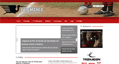 Desktop Screenshot of ibismania.com.br